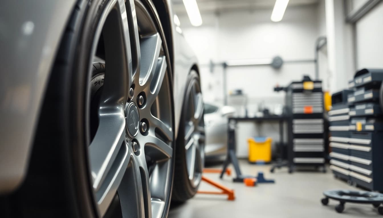 Felgen reparieren lassen vom Fachbetrieb in einem professionellen Workshop mit modernem Equipment.