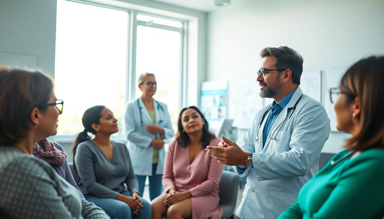 Gesundheitsratgeber Deutschland bietet wertvolle Beratung in einer modernen Klinik.