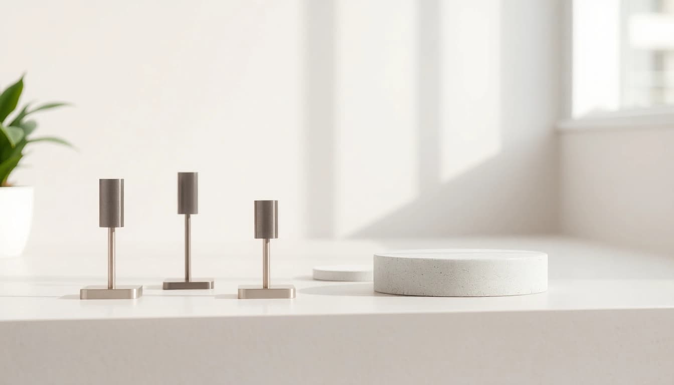 Entdecken Sie einzigartige Abstandshalter von abstandshalter.com in verschiedenen Materialien, perfekt gestaltet.