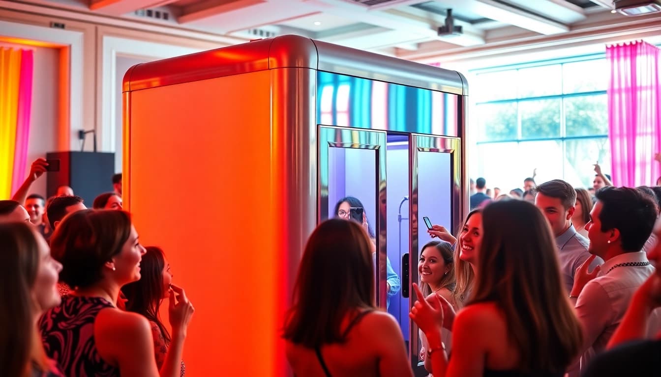 Die KI Event Fotobox verwandelt Gesichter in kreative Kunstwerke