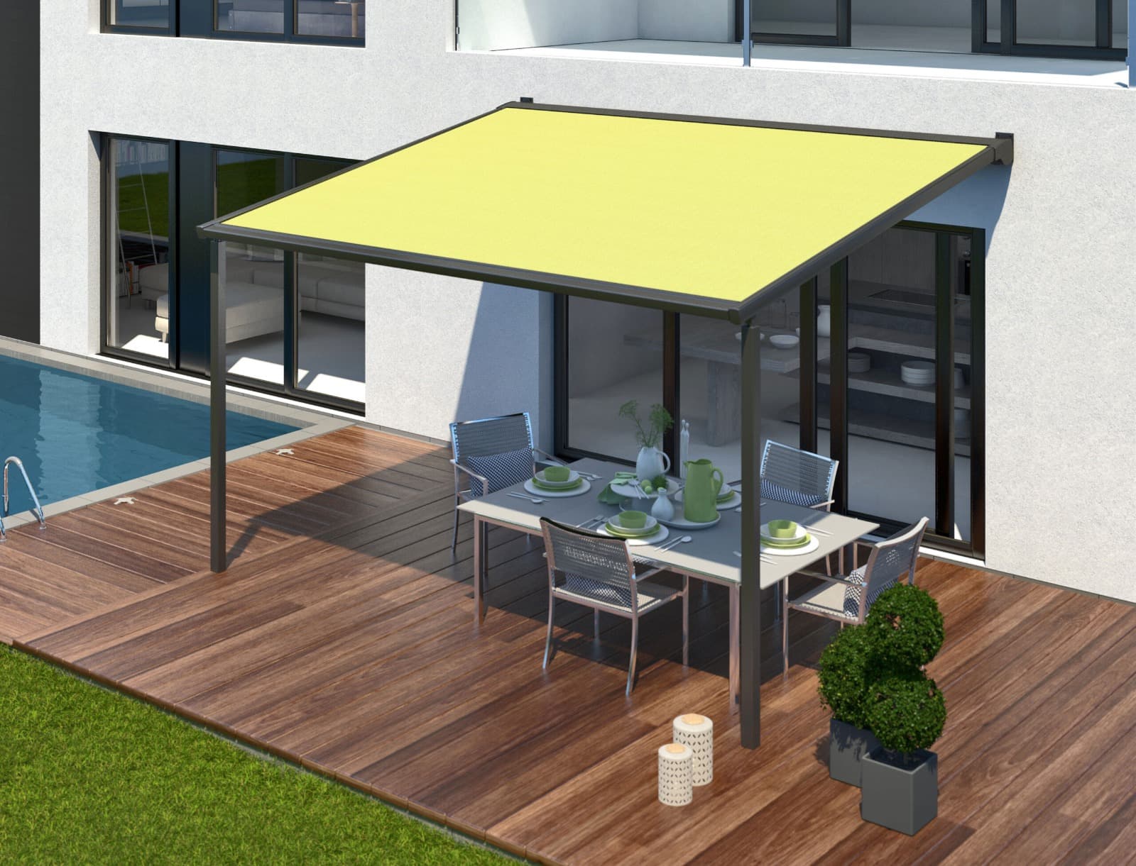 Pergola Markise als funktionale Erweiterung Ihres Outdoor-Bereichs