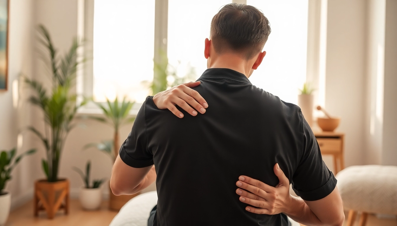 Osteopathie Kiel – Professioneller Osteopath behandelt einen Patienten in einer beruhigenden Klinik.