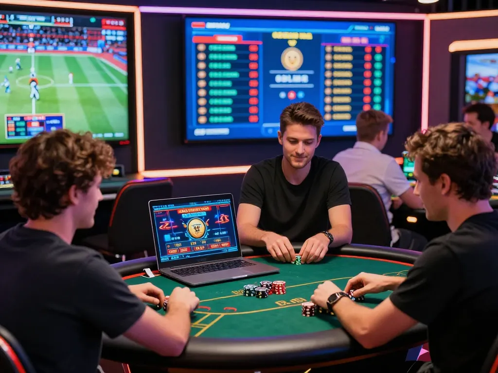 Exciting online gaming experience at TR88 with engaged players and vibrant atmosphere.