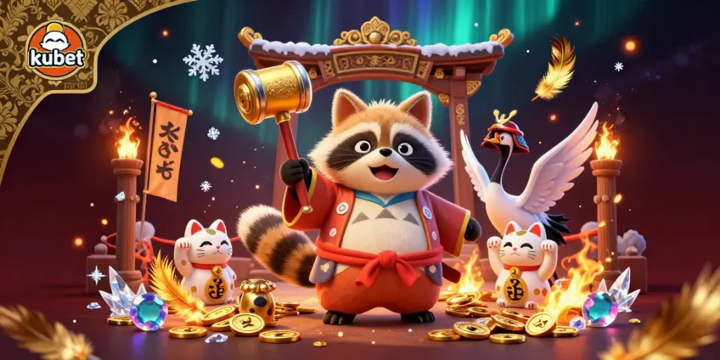 Experience thrilling kubet betting opportunities with dynamic game elements in a vibrant casino scene.