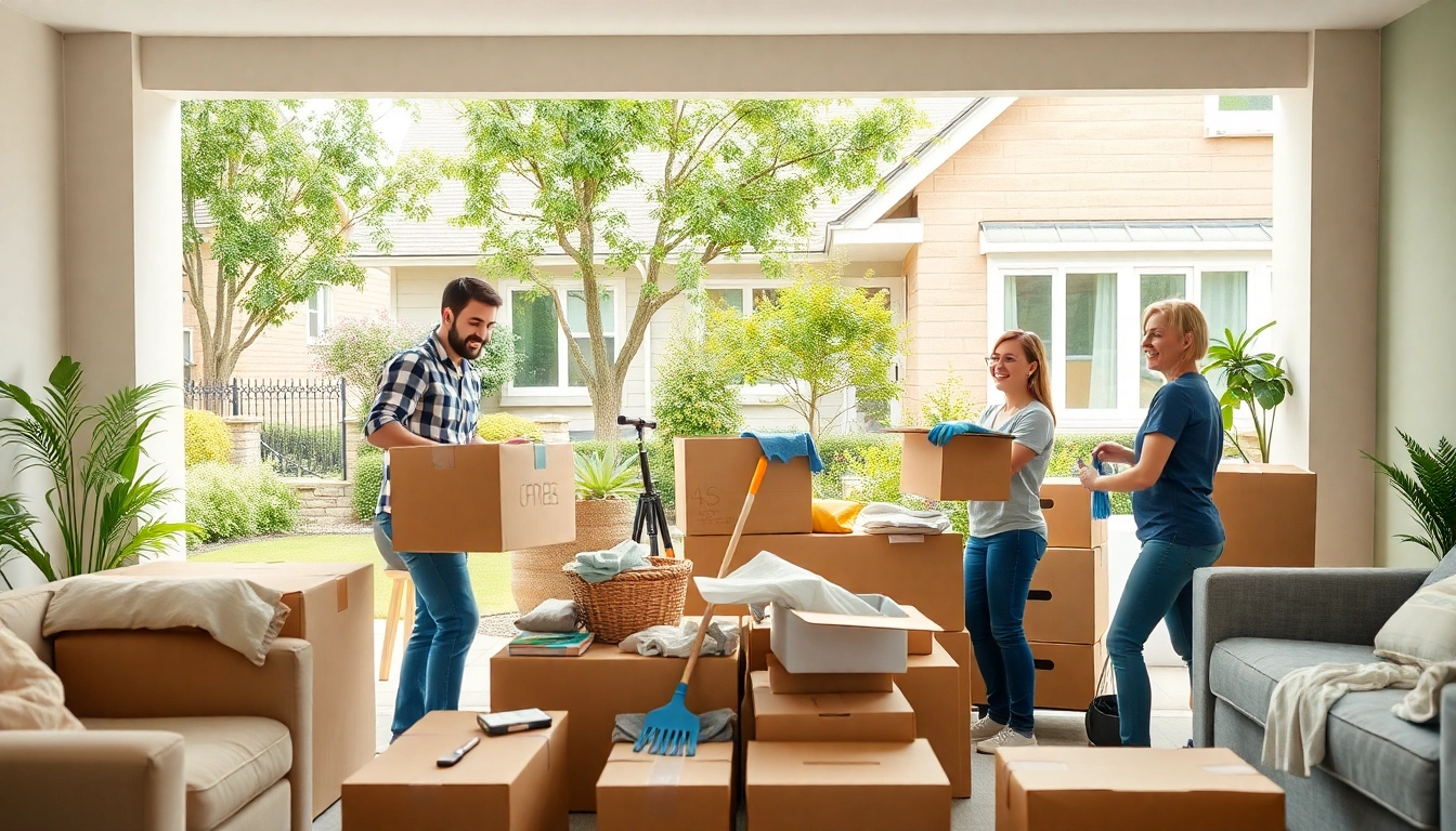 Haushaltsauflösung Freiburg team efficiently clearing out a home, showcasing organized spaces.
