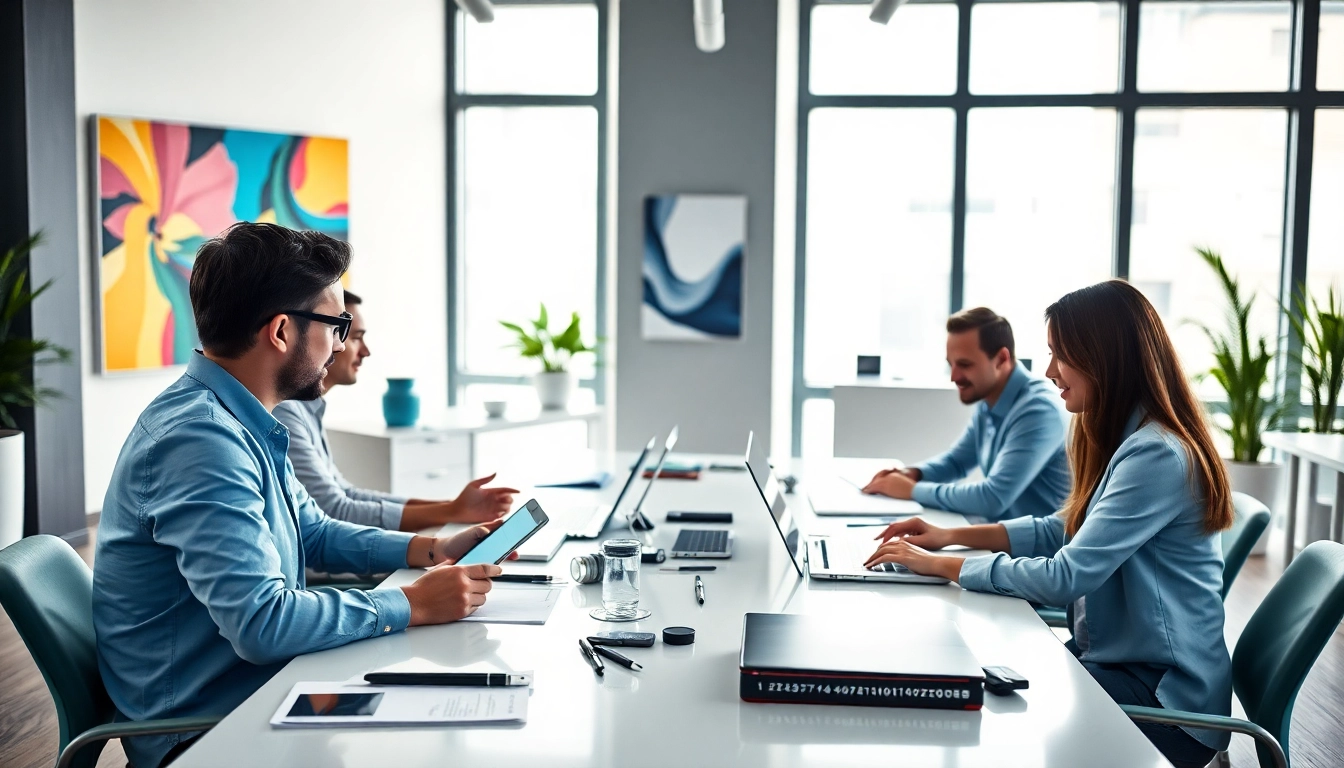 Gestalten Sie die digitale Zukunft mit unserer Webdesign Agentur, während Teams kreativ zusammenarbeiten.