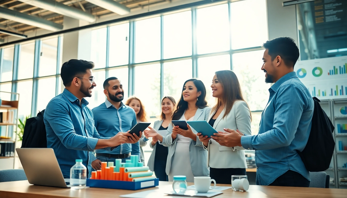 Effizienter shopping agent vergleich 2026 in einem modernen Büro mit strategischen Diskussionen.