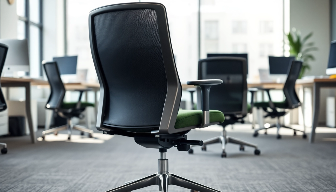 Erkunden Sie den vielseitigen Herman Miller Setu, stilvoll in modernem Arbeitsumfeld präsentiert.