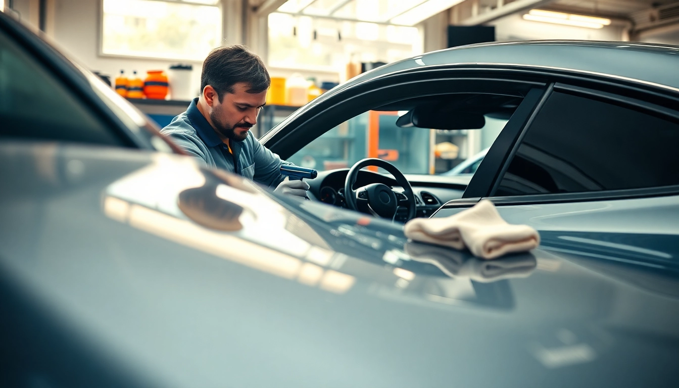 Autoaufbereitung Lennestadt: Professionelle Autoaufbereitung mit glänzenden Oberflächen und hochwertiger Ausrüstung.