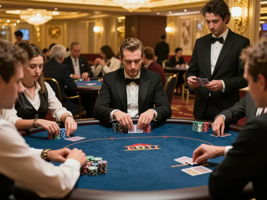 Engage with the thrill of industrial Staubbindematten permanent while playing poker at an upscale casino table