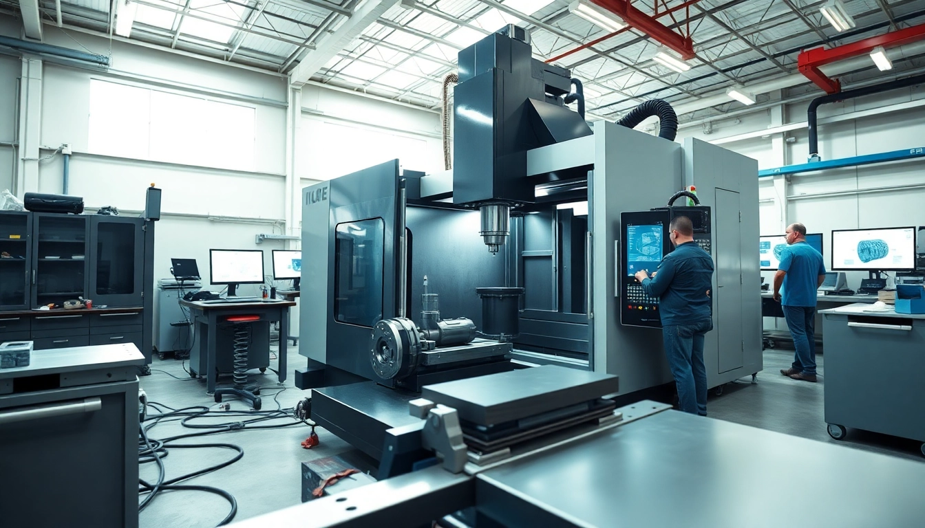 CNC Teile fertigen lassen mit Präzision in einer professionellen Werkstatt.