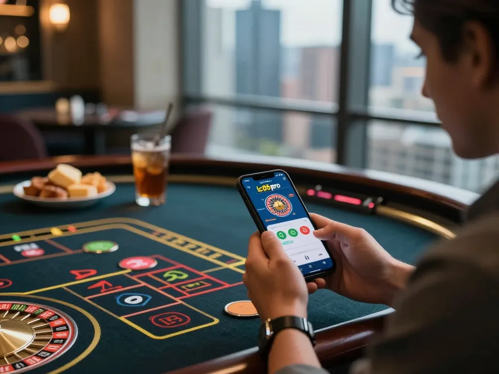 Experience strategic gameplay on lc88pro app with dynamic roulette action.