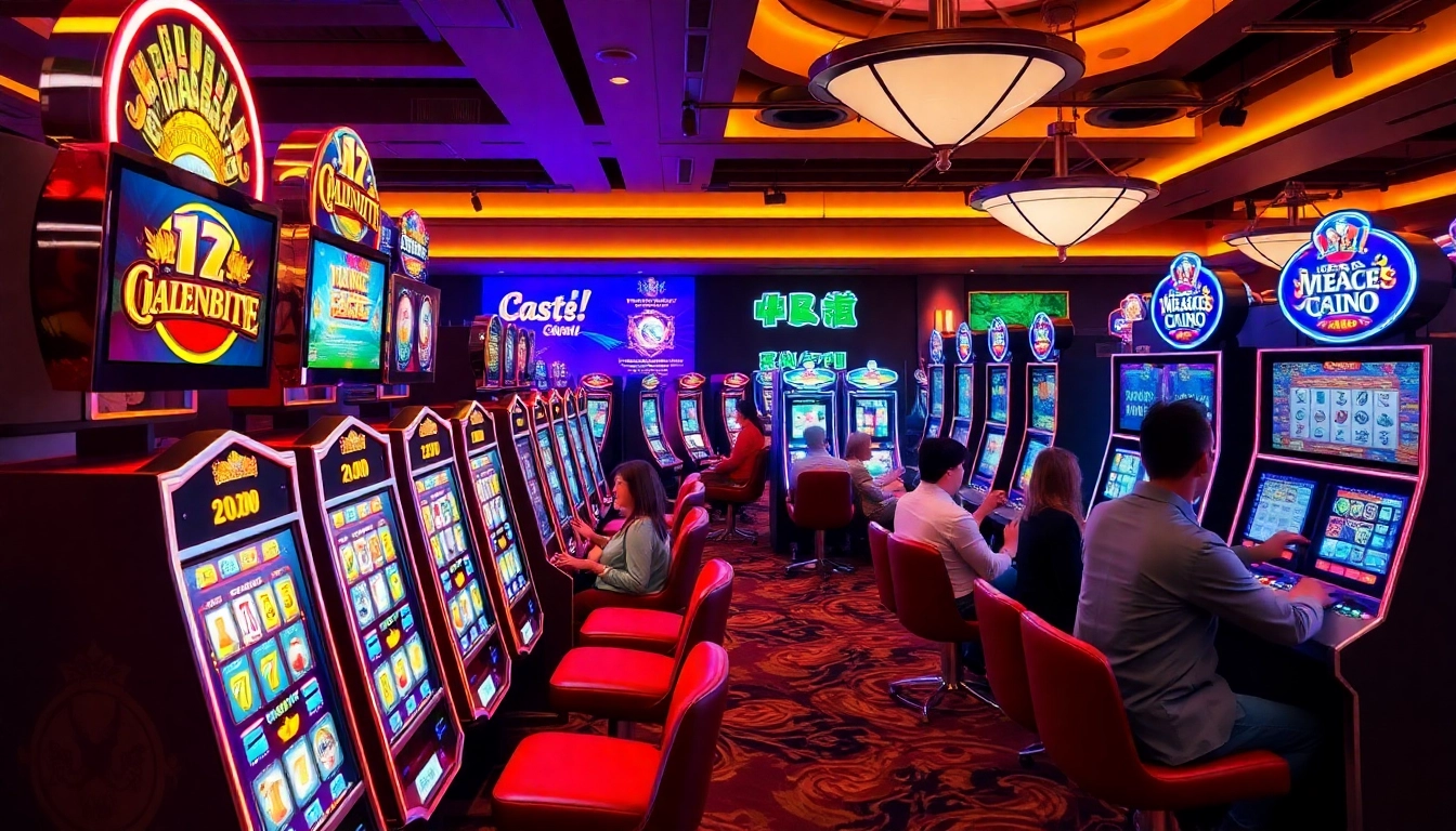 Experience the thrill of online casino schweiz with colorful games and a vibrant atmosphere.