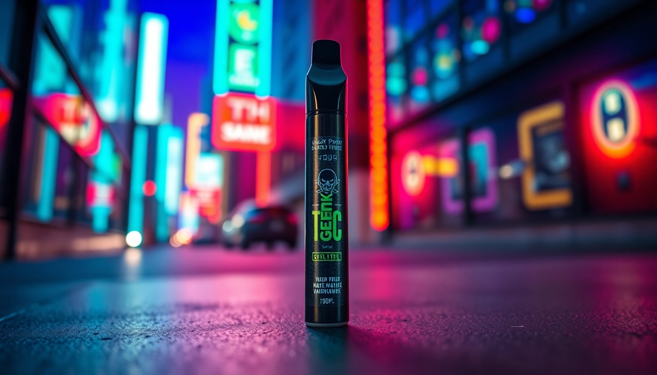 Experience the Flavorful World of GEEK THC Disposables