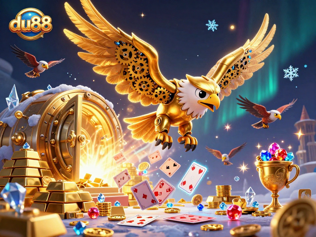 Engage with du88 through exciting gaming visuals featuring a dynamic casino scene.