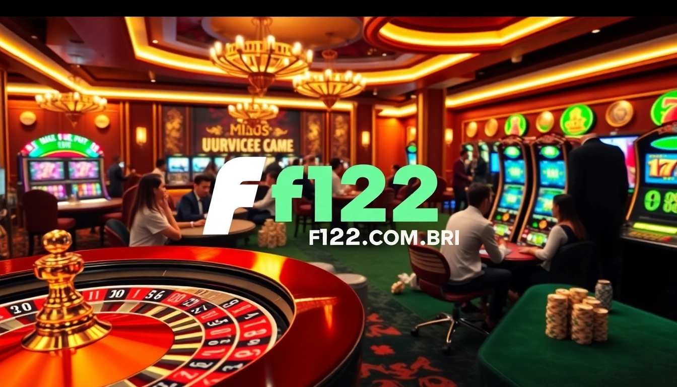 Engage in thrilling online gaming at https://f122.com.br/ with vibrant slots and poker action.