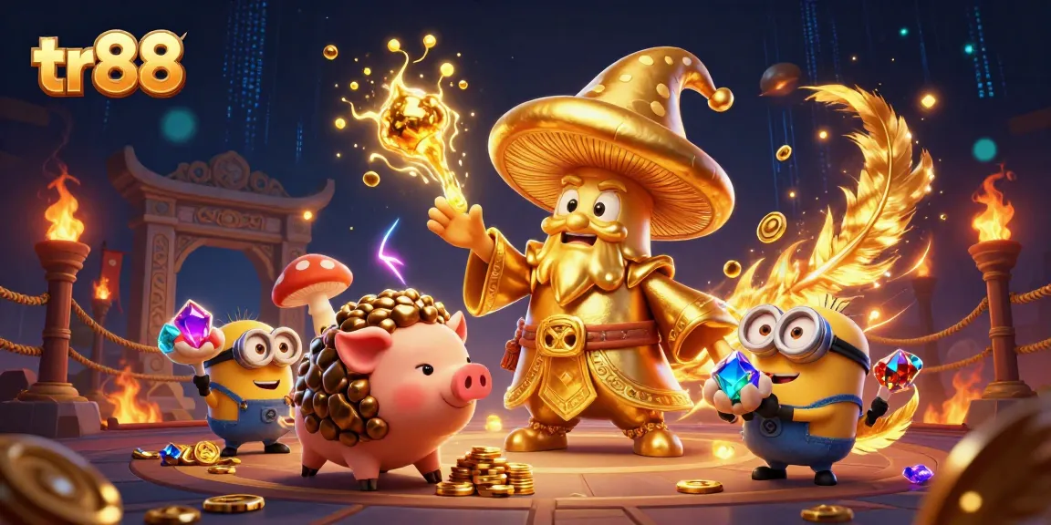 Experience the glimmering world of tr88 with our enchanting casino characters and magical elements.