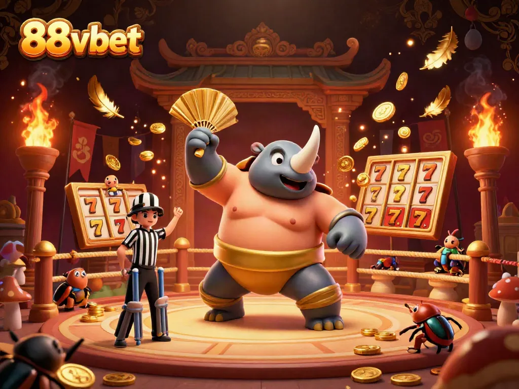 Experience thrilling betting at 88vbet with captivating 3D characters in a vibrant casino.