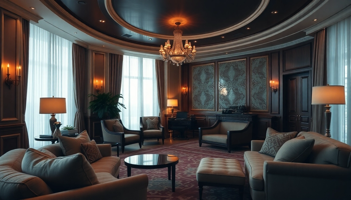Experience the essence of Luxury with a beautifully styled, opulent interior environment exuding comfort and elegance.
