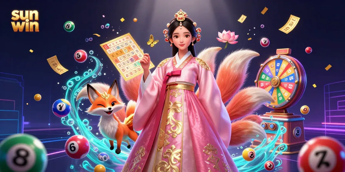 Engage in thrilling wins at Sun Win with vibrant games, cheerful characters, and dynamic lottery elements.