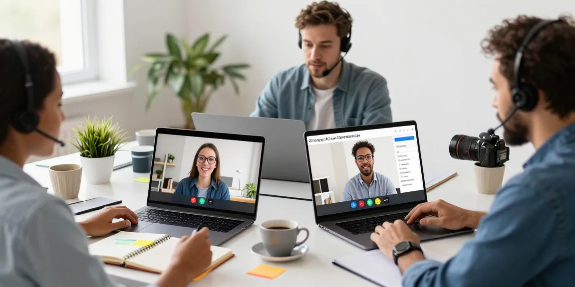Effiziente Nutzung der Live-Übersetzer App in einem virtuellen Meeting