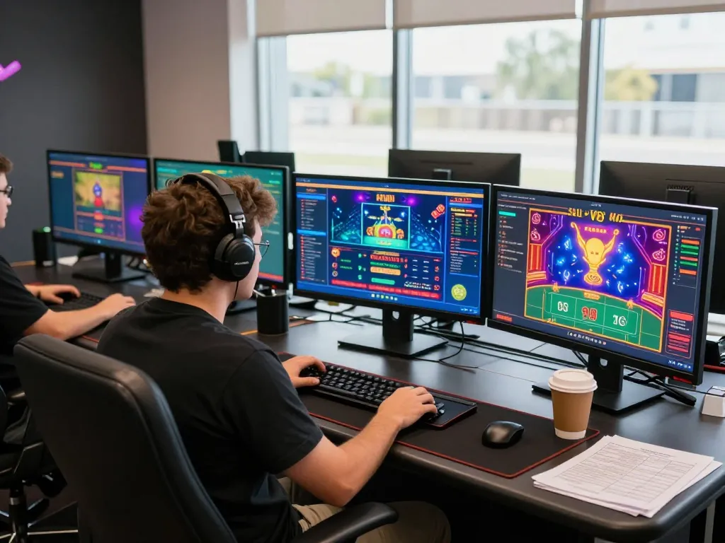 Engaging gameplay on trang chủ lc88 with multiple screens showcasing casino games and strategy.