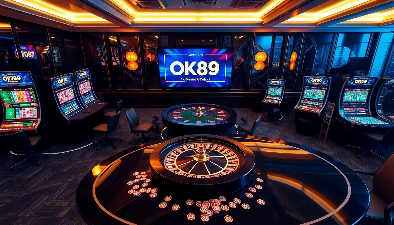 Join the thrill of online gaming and winning with OK789's exciting casino features.