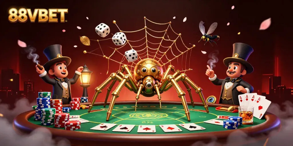 Experience high-stakes gambling with 88VBET's vibrant casino scene filled with excitement.