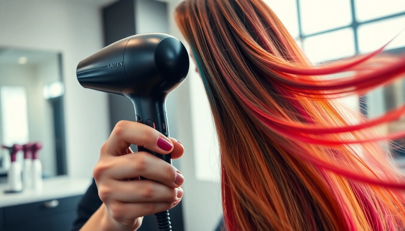 Mit dem laifen föhn wird das Haar perfekt gestylt und sorgt für glänzende Ergebnisse.