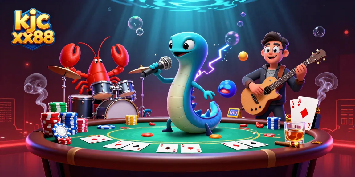 Experience thrilling gameplay at kjc xx88 with dynamic performances from animated characters in a vibrant casino scene.