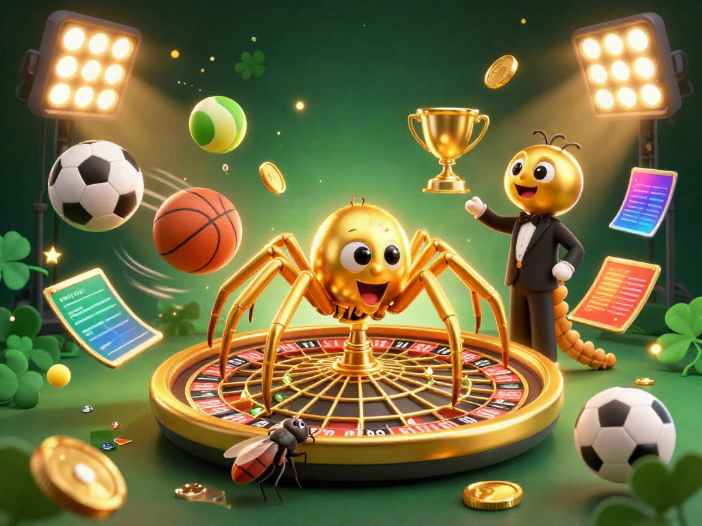 Experience thrilling bets and casino excitement with hitclubz in this vibrant 3D illustration.