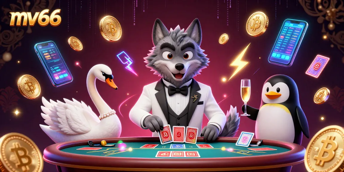 Win big at mv66 with elegant gaming characters in a luxurious casino setting.