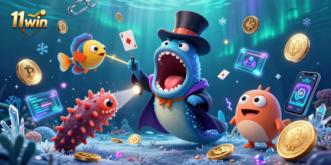 Experience the thrilling magic at 11win with immersive casino fun and vibrant underwater visuals.