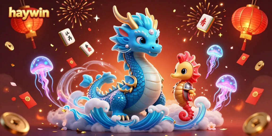 Unleash wins with haywin's dynamic casino adventure featuring dragons and seahorses.