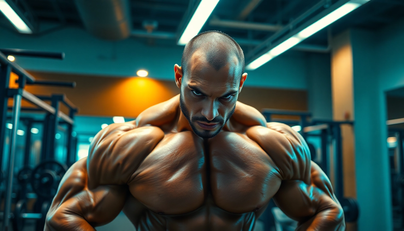 Effektives Training mit Trenbolon kaufen für bodybuilder im Fitnessstudio.