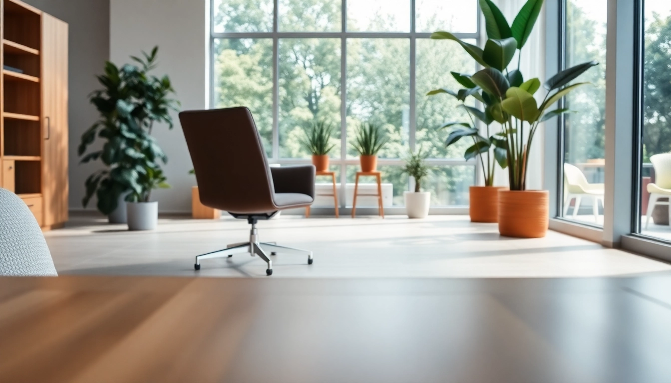 Refurbished Vitra chair in a modern workspace setup, showcasing its elegant design and comfort.
