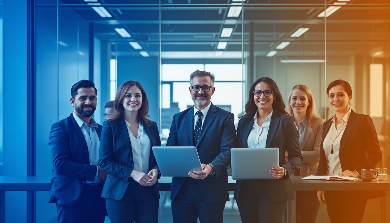 Professionelle Beratung im Bereich Headhunter Finance mit diverser Gruppe im Büro.