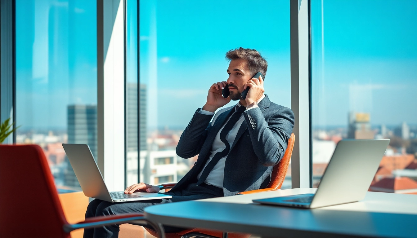 Headhunter Hannover führt ein professionelles Bewerbungsgespräch in modernem Büro in Hannover.
