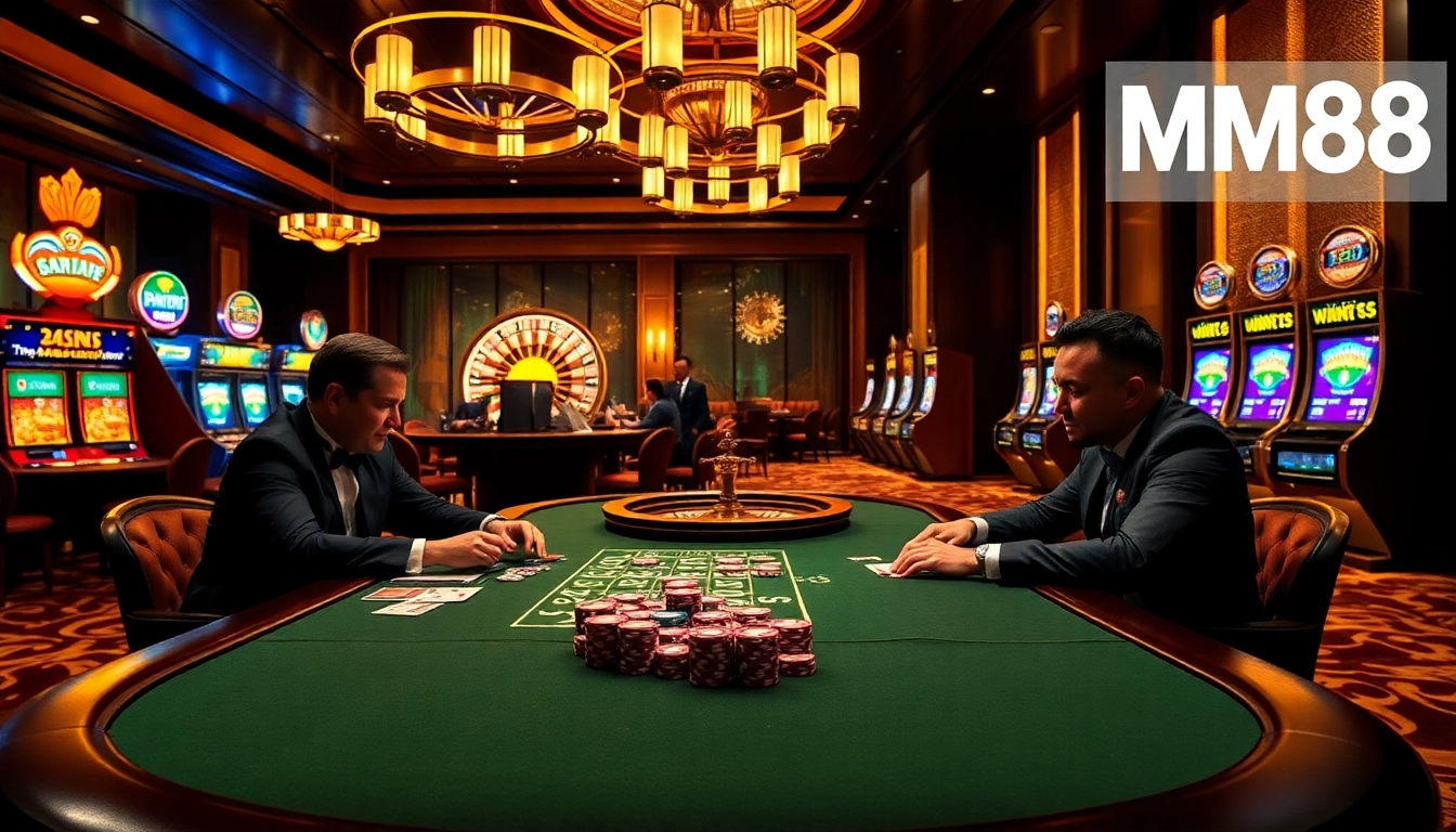 Experience live action bets at https://mm88.observer/ with exciting poker and casino games.