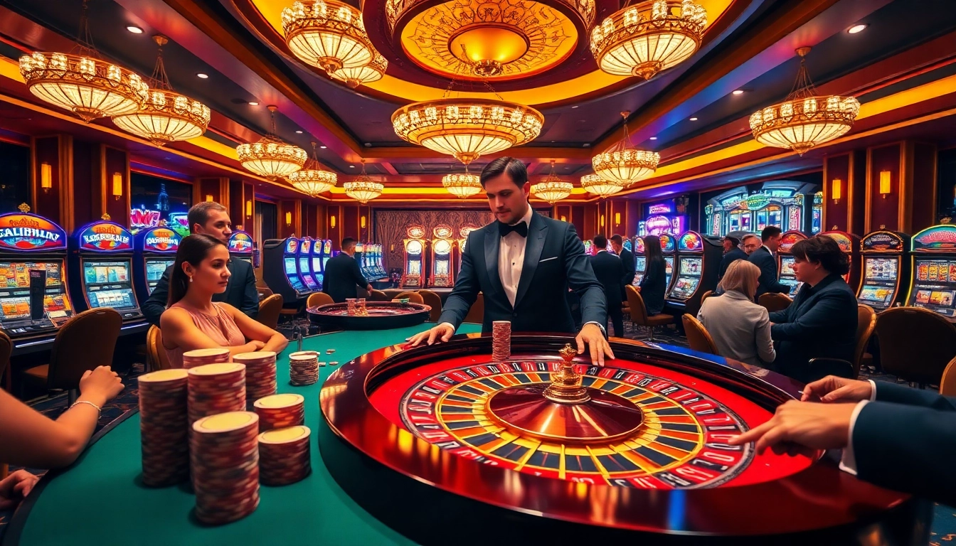 Experience high-stakes excitement with players engaging at the roulette table at https://cpc188.org.