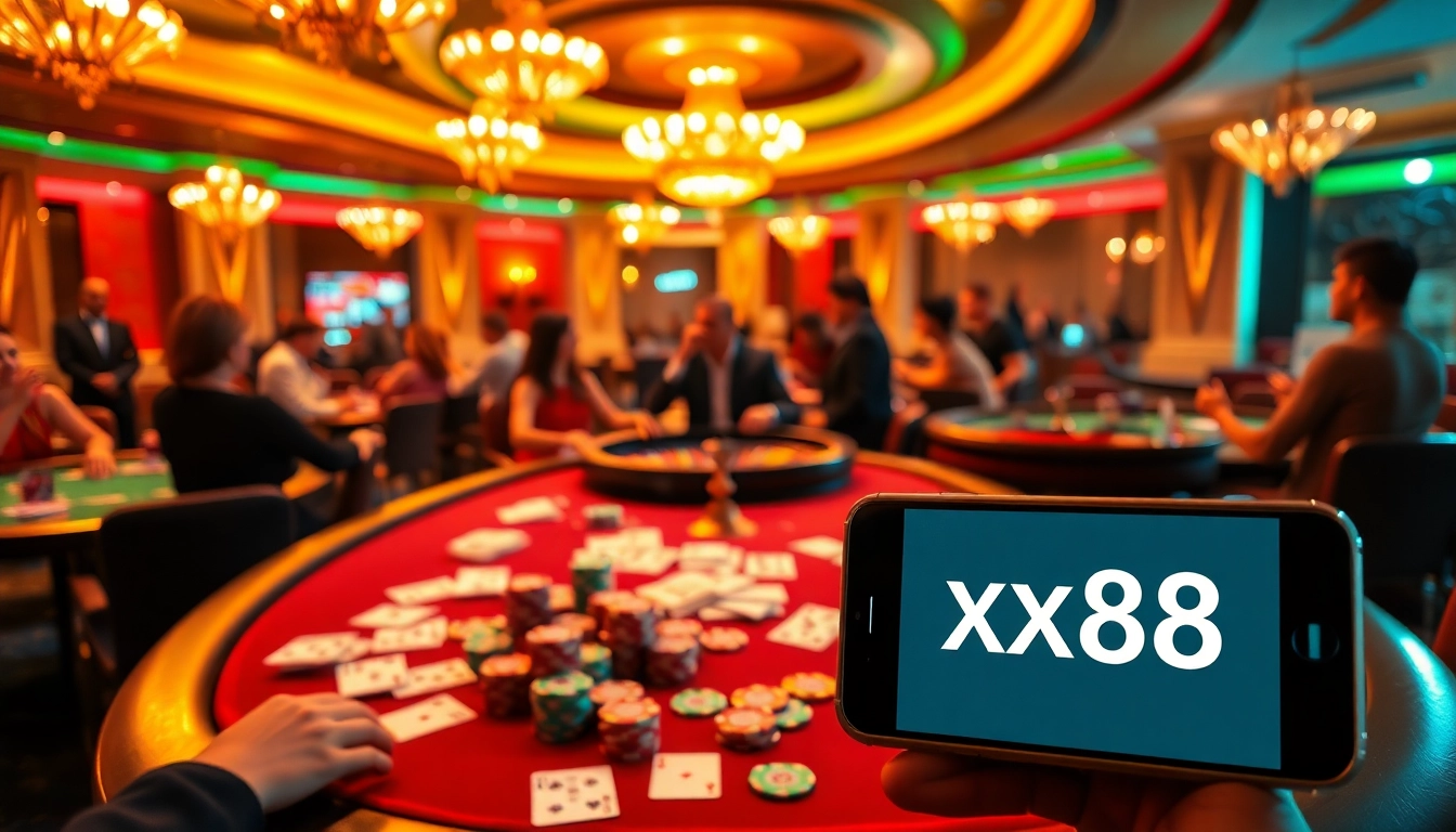 Engage with the excitement of online betting at link xx88 casino with vibrant games and winning moments.