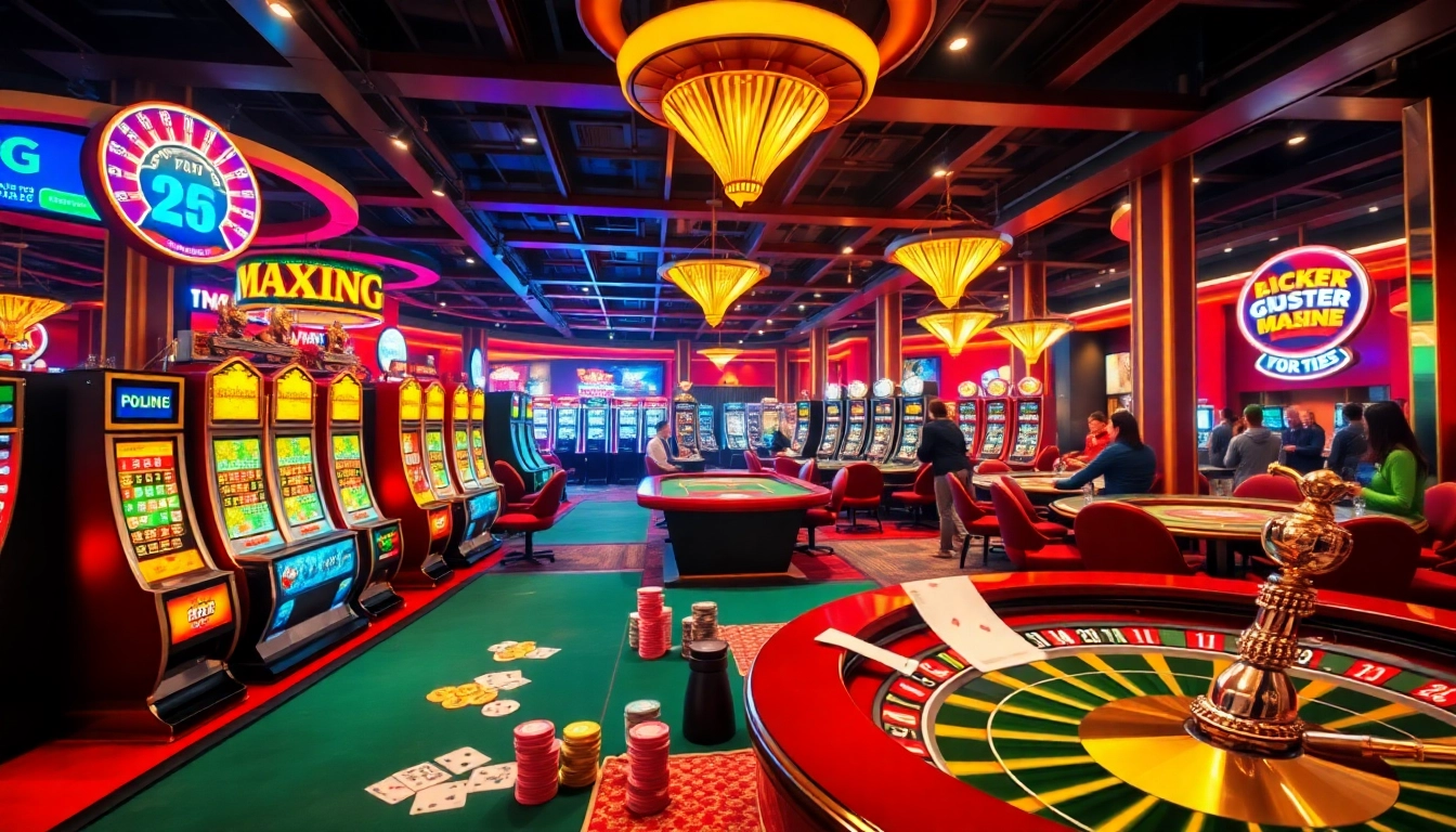 Experience the thrill of winning at online casino games on https://luckywin.tech/, featuring vibrant slots and excited players.