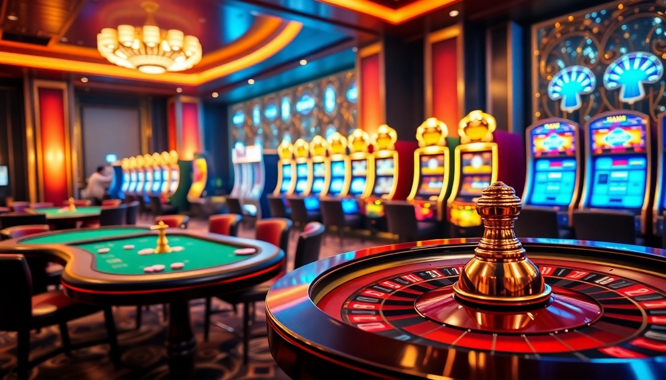 Experience the thrill of gaming at 888new.com with vibrant casino visuals showcasing poker tables, roulette, and slot machines.
