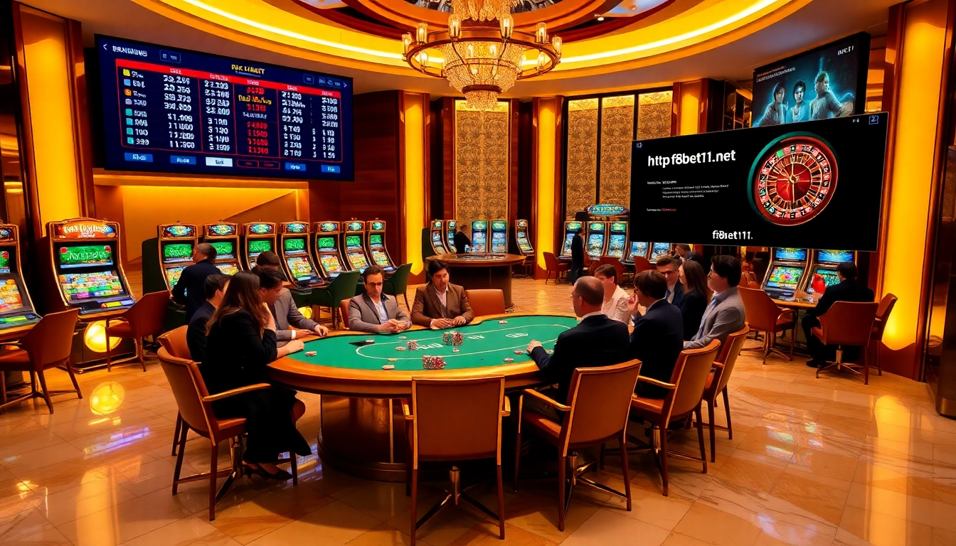 Experience thrilling gameplay at https://f8bet11.net/ with vibrant casino action featuring poker and slot machines.