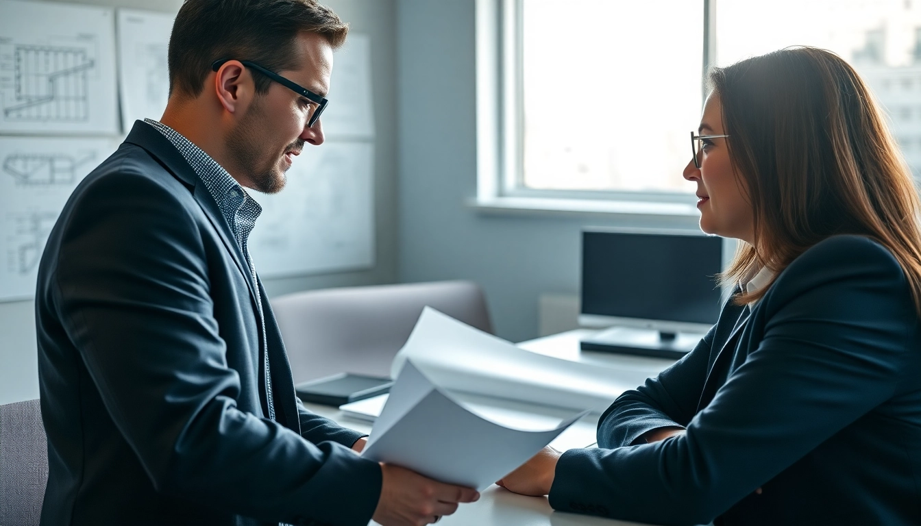 Headhunter Ingenieure bei der Rekrutierung qualifizierter Ingenieure in einem modernen Büro.