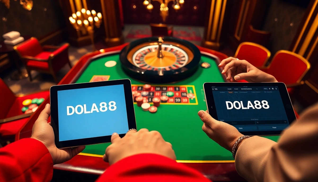 Experience the excitement of gambling at https://dola88vn.com/ with vibrant casino visuals and interactive betting elements.