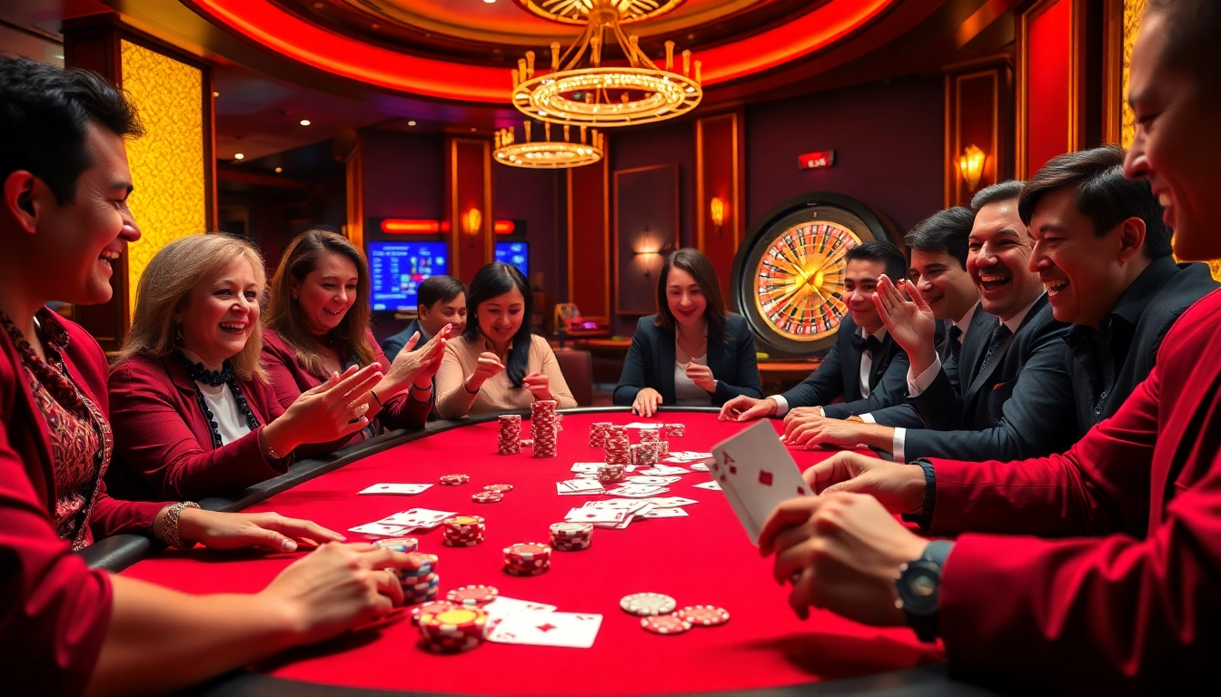 Experience the thrill of winning at the hidden wiki 1 poker table as players enjoy vibrant action and colorful chips.