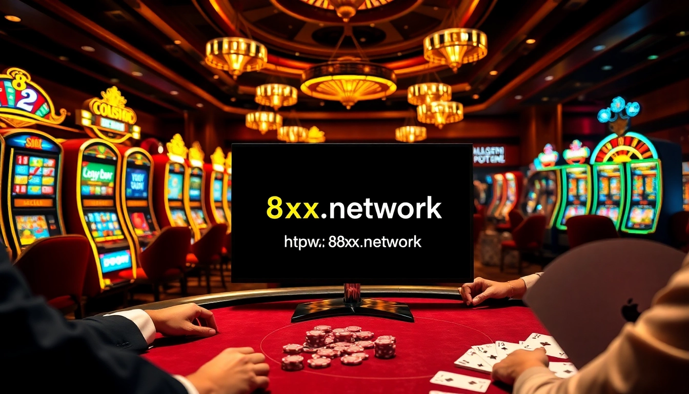 Experience high-stakes gambling at https://8xx.network/ with an exciting poker environment and vibrant casino elements.