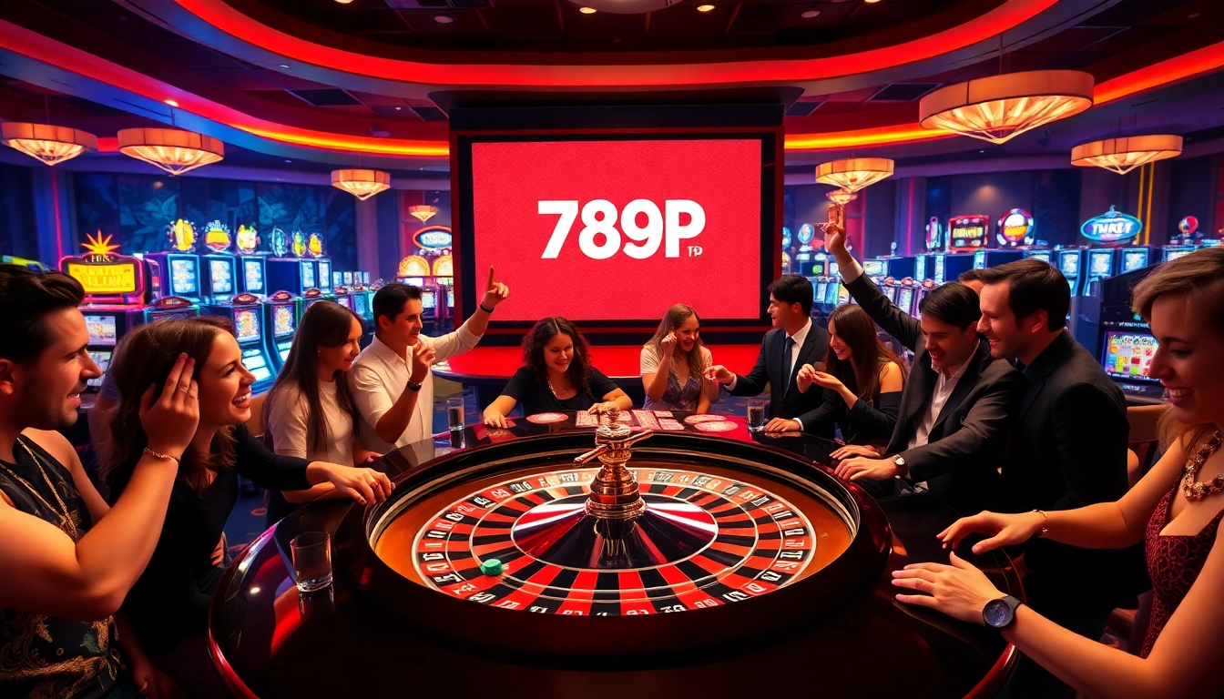 Experience the excitement of gambling at 789P's luxurious casino.