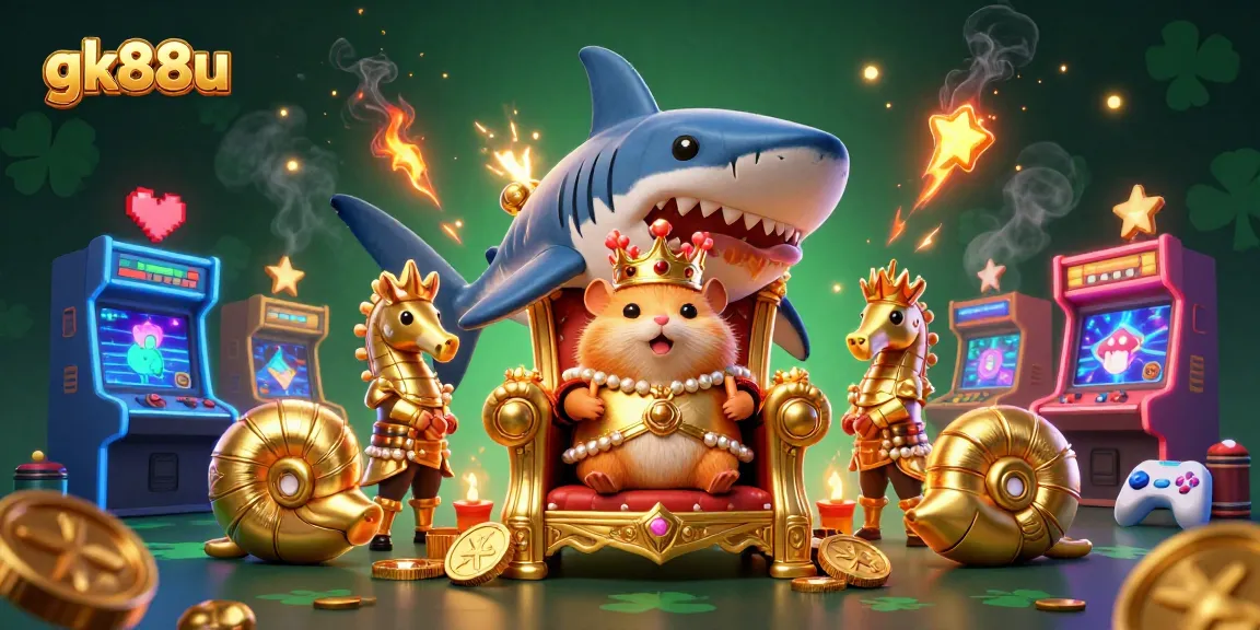 Engage with gk88u's vibrant casino experience featuring dynamic gaming elements and a playful king!